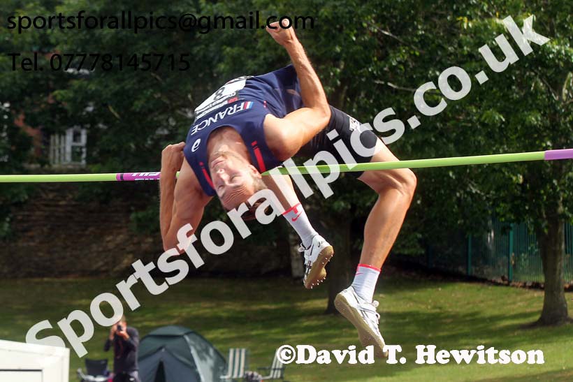 Mens decathlon, EAP International Combined Events, Hexham, Northumberland. Photo: David T. Hewitson/Sports for All Pics